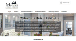 Desktop Screenshot of moderncabinetco.com